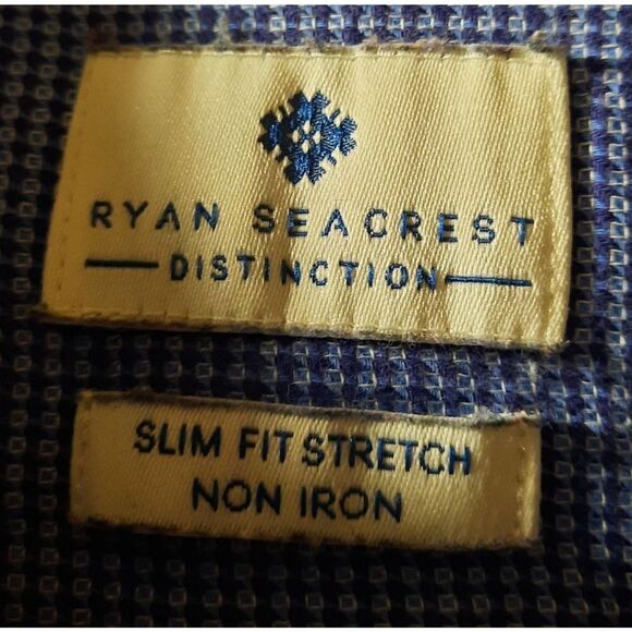 Ryan Seacrest Men's Shirt Size 17.5 Classic Core - Picture 6 of 8